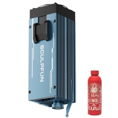 Imagen de Sculpfun IR 2 1064 nm Módulo láser infrarrojo, punto de 0,03 mm, para grabado metal y plástico, grabadora S9 S10 S30 Ultra SF A9
