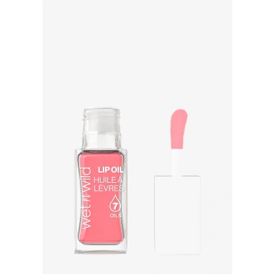 Imagen de Wet n Wild Lip Oil, Nutritivo y No Pegajoso Gloss Potenciado por 7 Aceites Naturales, Fórmula Ligera para Efecto de Brillo Espejo, Fuzzy Pillow