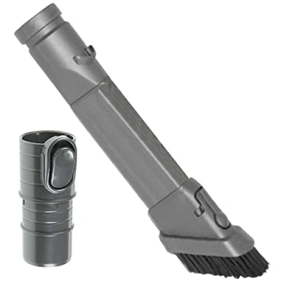 Imagen de SPARES2GO Kit de Accesorios con Cepillo compatible Dyson Aspiradora (Cepillo para Polvo + Herramienta Rincones)