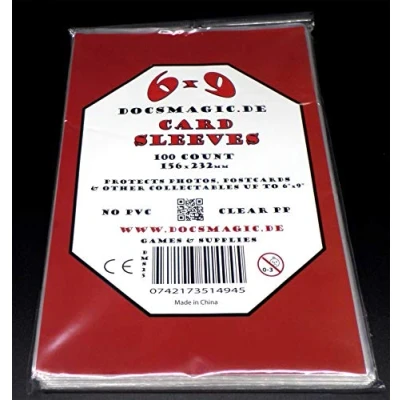 Imagen de docsmagic.de 100 6&quot; x 9&quot; Card Sleeves 156 232 mm Photo Postcard Fundas