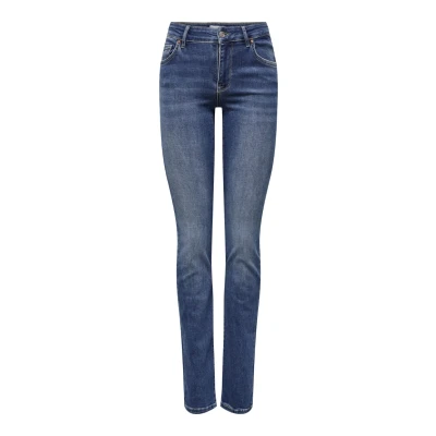 Imagen de ONLY Onlalicia REG STRT Vaqueros rectos, Mujer, Talla: 25x30, Medium blue denim