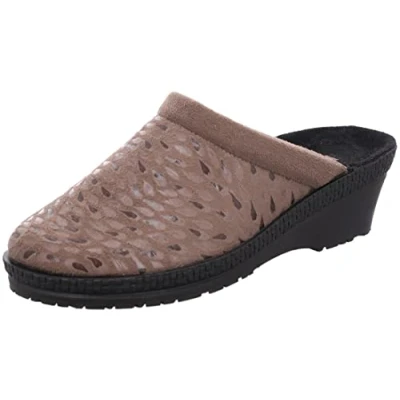 Imagen de Rohde Zapatillas de casa sintético Mujer Neustadt 50 2456, Talla:40 EU, Color:Marrón