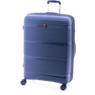 Imagen de Gladiator Rollen Trolley MIT Dehnfalte Maleta de cabina, Talla: One Size, Blue
