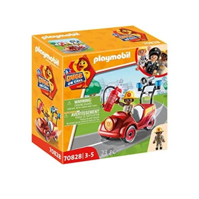 Imagen de PLAYMOBIL Duck ON Call 70828 Mini Coche de Bomberos, Juguete para niños a Partir 3 años