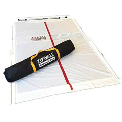 Imagen de ZipWall Kit de puerta magnética para barrera polvo, MDK
