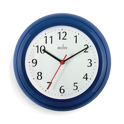 Imagen de Acctim Wycombe Reloj de Pared, Color Azul