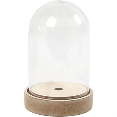 Imagen de 52161 Tarro de madera con soporte (12,5 x 8 cm)