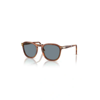 Imagen de Persol Unisex PO3345S 96/56 Gafas de sol Acetato Marrón Azul Cuadrada Normal Anti reflexión