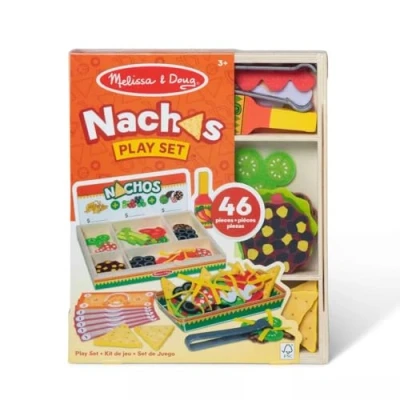 Imagen de Melissa &amp; Doug Juego Infantil de Comida, Nachos Madera