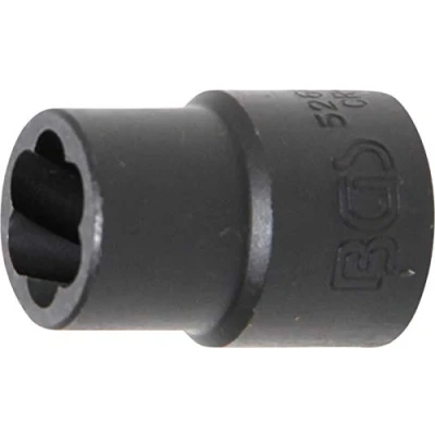 Imagen de BGS 5266 13 Llave de vaso perfil en espiral / extractor tornillos entrada 12,5 mm (1/2&quot;)