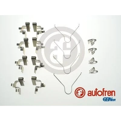 Imagen de AUTOFREN SEINSA D42921A Kit de accesorios, pastillas frenos Eje delantero TOYOTA: Celica V Coupé, Previa / Estima I, Corolla VII Liftback