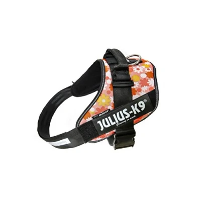 Imagen de Julius K9, Arnés IDC Power, Tamaño: 2XL / 3, Rosa con Flor