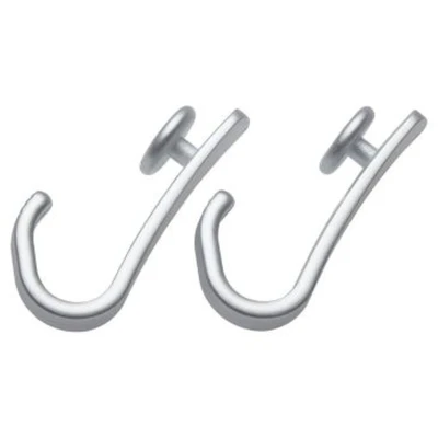 Imagen de Sealskin Easy Roll Ganchos para cortina de ducha (juego 12) Aluminio mate