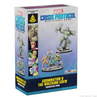 Imagen de Atomic Mass Games Marvel Crisis Protocol: Abomination &amp; Wrecking Crew Expansión A Partir de 14 Años para 2 Jugadores 90 Min por Partida Multilenguaje (Incluye Español)