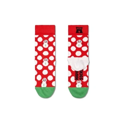 Imagen de Happy Socks Calcetines Kids Big Dot Snowman Talla 2 3A, Multicolor, 3 Years Unisex niños