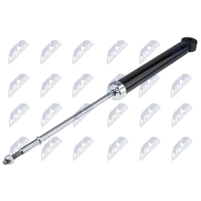 Imagen de NTY A PL 020 Amortiguador Eje trasero Presión de gas telescópico Espiga arriba, Anillo inferior SUZUKI: SWIFT 3, 4