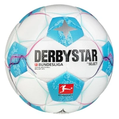 Imagen de Derbystar Bundesliga Brillant APS v24, Blanco, Azul, Rosa, 5, Azul Claro