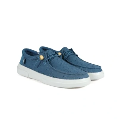 Imagen de Walk in Pitas Wallabi KILA Zapatos con cordones, Mujer, Talla: 37, Azul Algodón