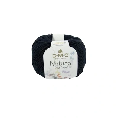 Imagen de DMC Natura Hilo, 100% algodón, Noir N11