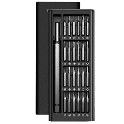 Imagen de BARAC Juego de Destornilladores Precisión Kit 24 en 1, Puntas Pequeñas Torx, Plano, para PC, Iphone, Reloj y Gafas, Herramienta Magnética