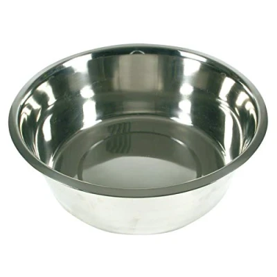 Imagen de Arquivet Comedero, Bebedero Acero Inoxidable para Perro o Gato, Inoxidable, 350 ml / 13 cm