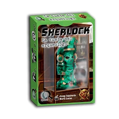 Imagen de GM Games GDM Sherlock: la Tumba del arqueólogo Serie Q1 Juego de Mesa Medium deduction Game 1 A 8 Jugadores Partir años. 60 min.