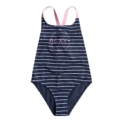 Imagen de Roxy Bico Basic Stripe Bañador entero con tirantes cruzados para Niñas 6 16