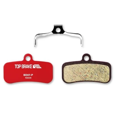 Imagen de Top Brake Pastillas de Freno Disco Bicicleta para Shimano Saint BR M810/820,Zee M640 XTR M9120,Deore XT M8020/8120,MT420/510 Tektro HD M745/735/725 TRP Slate T4,G Spec Quadiem(Performance Rojo)