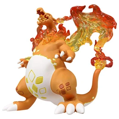 Imagen de Takaratomy Pokemon Monster Collection Moncolle Charizard Dracaufeu Glurak (Gigantamax) (Gigamax) (Gigadynamax) Figure
