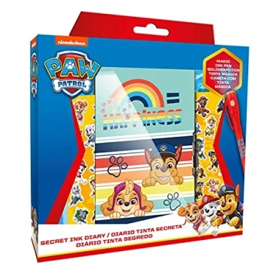 Imagen de Paw Patrol La Patrulla Canina Diario con boligrafo mágico