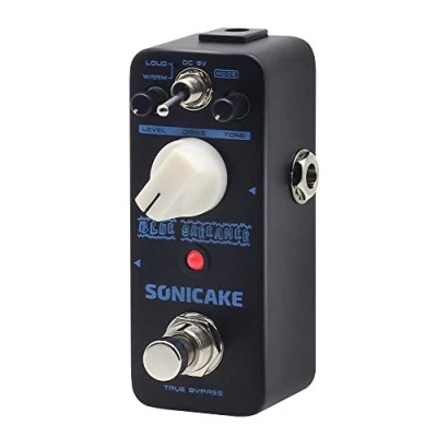 Imagen de SONICAKE Overdrive Pedal de efectos guitarra Vintage Dumble Blues Analógico Blue Skreamer True Bypass
