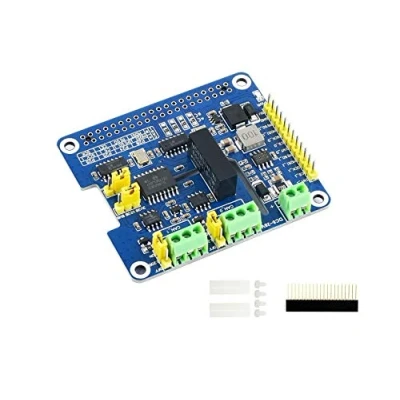 Imagen de IBest 2 CH Can FD Hat Channel Isolated Bus Expansion for Raspberry Pi Series Boards with Multi Onboard Protection Circuits Support CAN2.0 Protocols