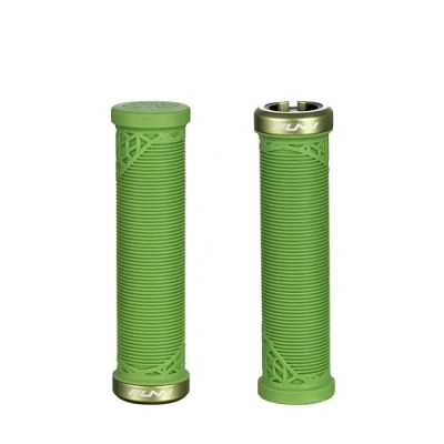 Imagen de Funn Hilt JR Puños de Manillar para Bicicleta Montaña con Abrazadera Bloqueo Único, un Diámetro Interior 19 mm (Verde)