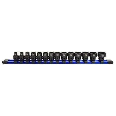 Imagen de Astro Pneumatic Tool 78314 Métricas 3/8 &quot;vaso de impacto Drive Nano (14 piezas)