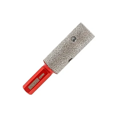 Imagen de DT DIATOOL Broca de diamante 15 mm, vástago hexagonal que amplía los agujeros existentes azulejos porcelana, mármol, encimera soldada al vacío