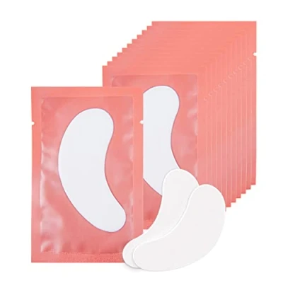 Imagen de Lunamoon 100 pares Almohadillas de Ojos para Extensiones Pestañas Parches Eyelashes Extension Pads
