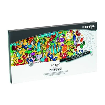Imagen de Lyra Hi Quality Art Pen Estuche Metal 40 Uds.