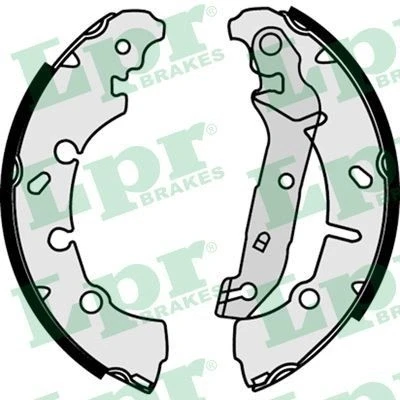 Imagen de LPR 08200 Zapatas de freno 203 38 con palanca mano FORD: FIESTA 5, KA Hatchback, 4, MAZDA: 2 Hatchback