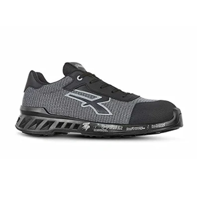 Imagen de U Power RV20076 Linea RED LEVE Modelo ADAM Zapatos de Trabajo Súper Ligeros, S1P SRC ESD, Negro, 42 Tamaño