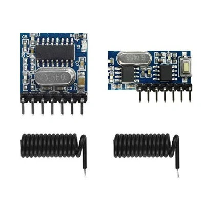 Imagen de QIACHIP rx480e 4 Módulo Emisor y Receptor RF 433mhz,Inalámbrico Transmisor Kit de Enlace Salida Canales para Control Remoto Arduino 3