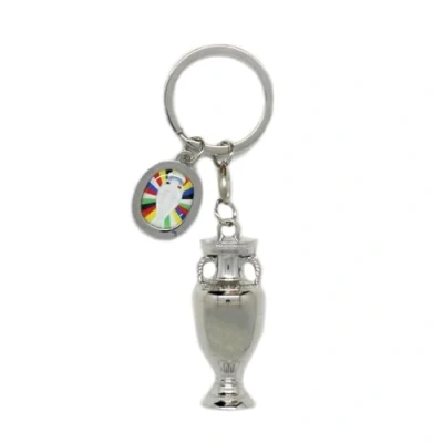 Imagen de UEFA Euro 2024 Llavero 3D Trophy 45 mm de metal, multicolor