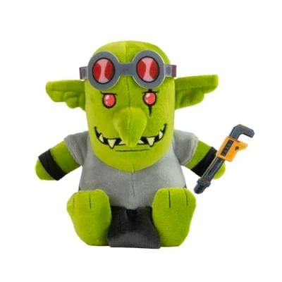 Imagen de TOMY Warhammer 40.000 Juguetes de Peluche coleccionables Spanna Grot Suave y Esponjoso con Licencia Oficial miniaturas clásicas 16,5 cm