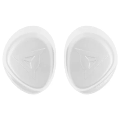 Imagen de Dainese Elbow Slider Rss 3.0, Coderas Moto, Forma Aerodinámica, Unisex, Blanco, N