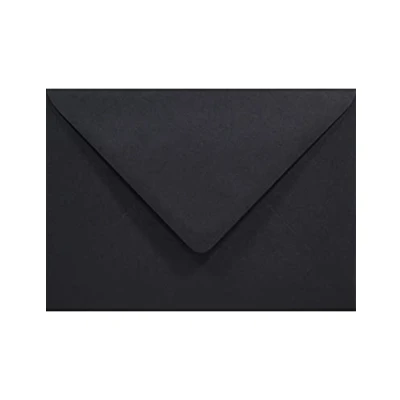 Imagen de Netuno 100x sobres negros DIN B6 125x175mm 80g Rainbow con solapa puntiaguda engomada sin ventana de colores para invitaciones boda Navidad tarjetas cartas dinero fotos vales impresoras regalos