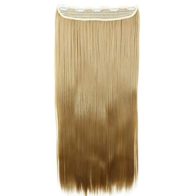 Imagen de CAISHA 70cm Clip in Extensions Extensión De Cabello Postizo Liso Rubio Dorado C64