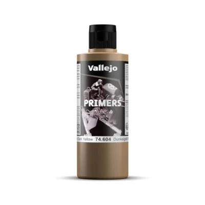 Imagen de Vallejo Polyurethane VAL74604 Líquido para superficies, amarillo oscuro, 200 ml
