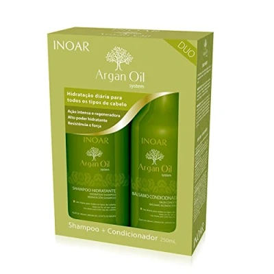 Imagen de Inoar Dúo Argán Oil Champú y Acondicionador 1 Pack