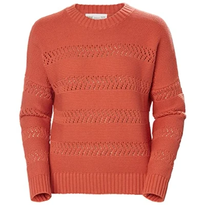 Imagen de Helly Hansen W Pier Suéter Pointelle, Terracota, L Mujer