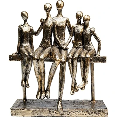 Imagen de Kare Design Figura Decorativa (24 cm), Color Dorado