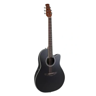 Imagen de Applause AB24 5S Guitarra electroacústica tradicional, Mid Cutaway, negro satinado